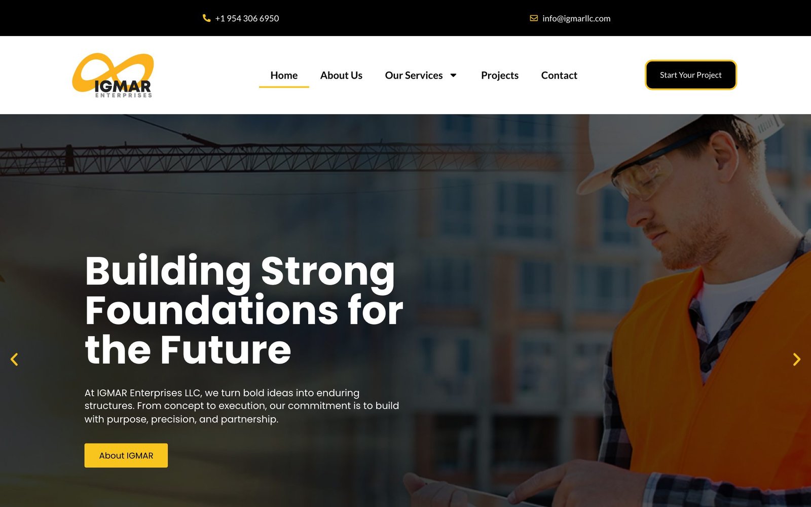 IGMAR LLC website