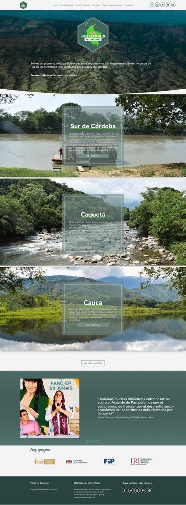 “From the Capitol to the Territory” Website