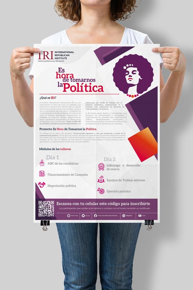 “Es hora de tomarnos la política”
