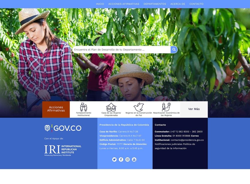 Regional Development Plans Microsite