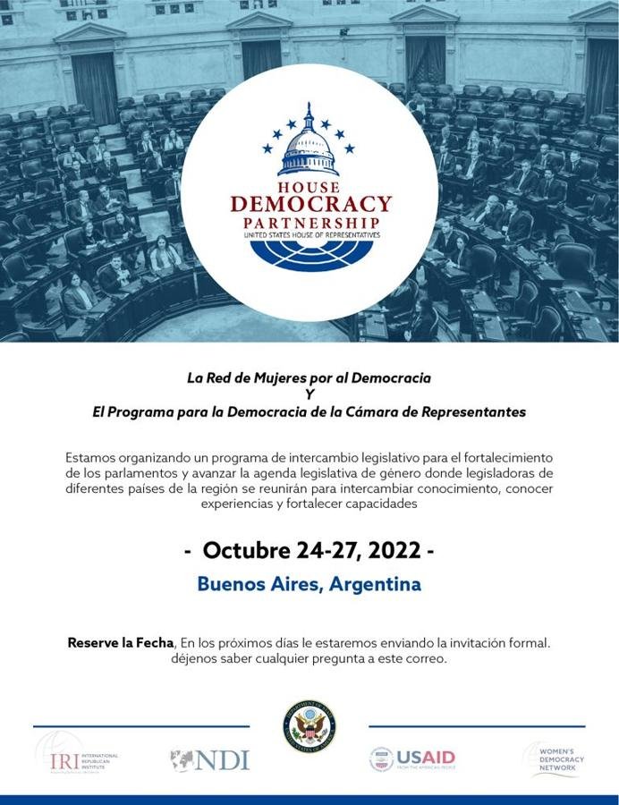 Save the Date: Women’s Network for Democracy